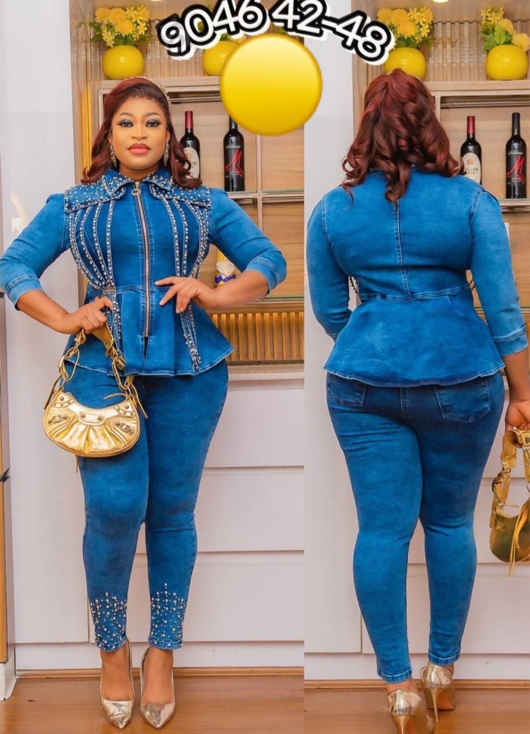 GRACE DENIM SET