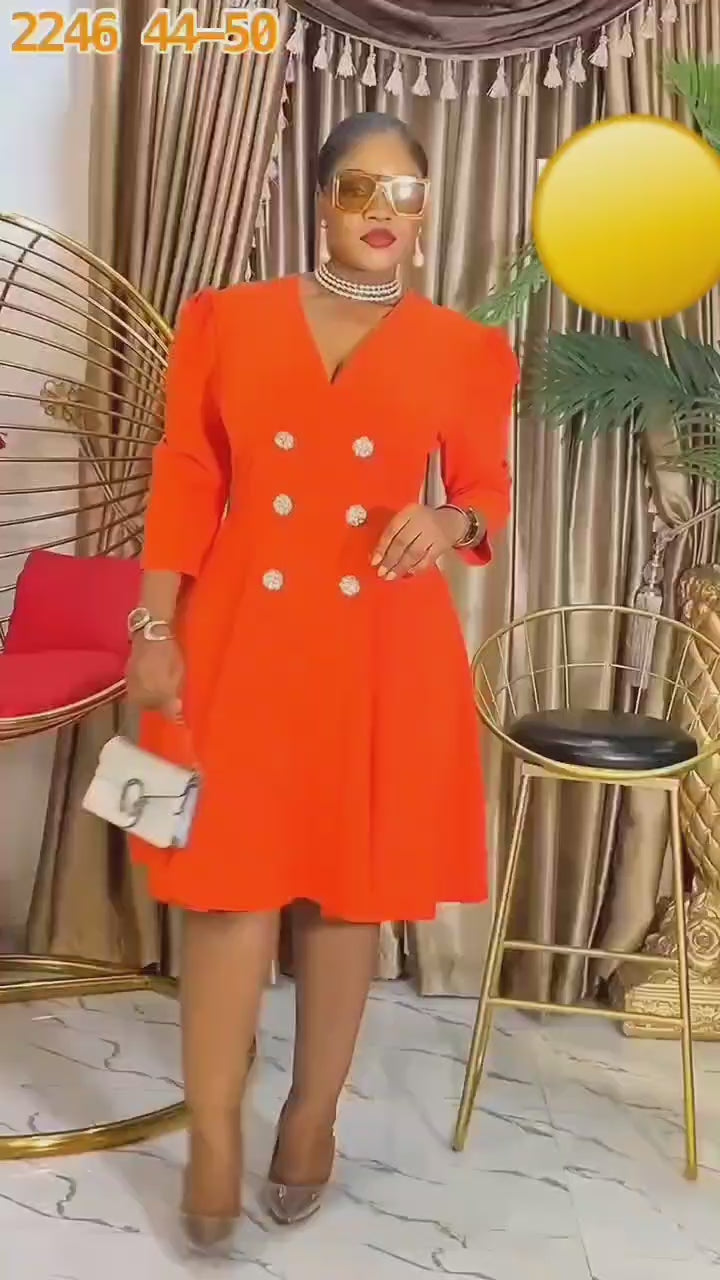 SHELLY LUXURY COAT DRESS