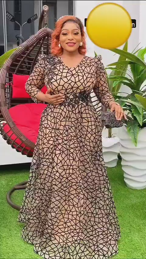 OPRAH LUXURY MAXI DRESS