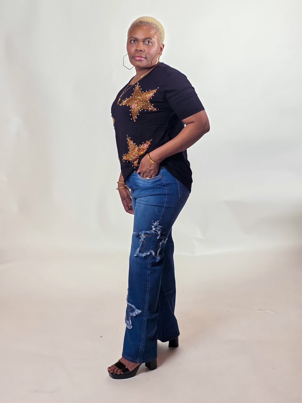 CARDI DENIM SET