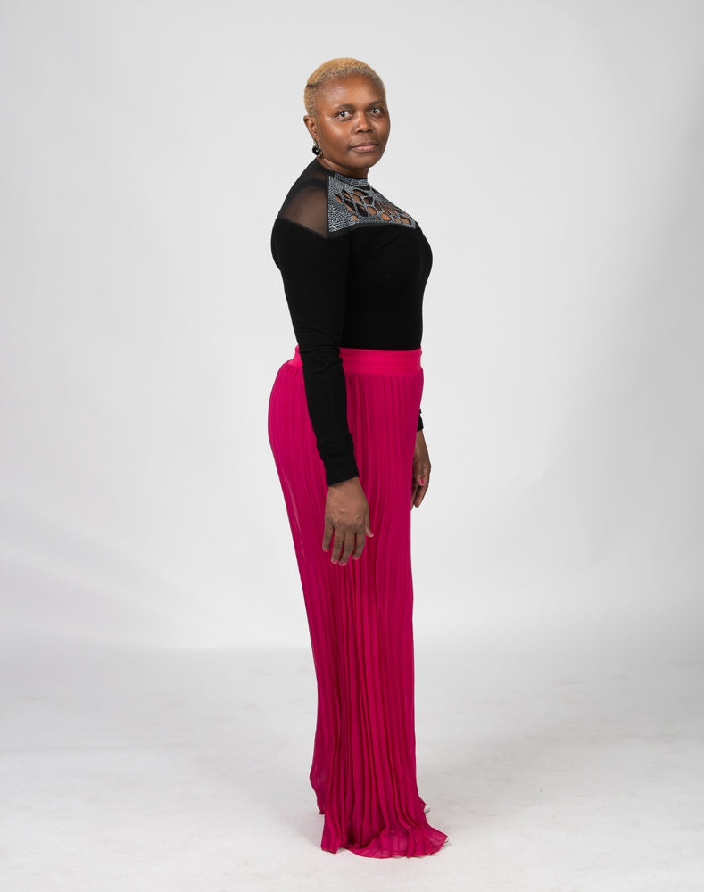 LILLY TOP, WIDE LEGS PANTS SET