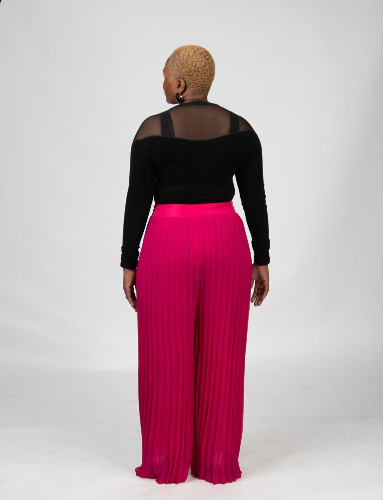 LILLY TOP, WIDE LEGS PANTS SET