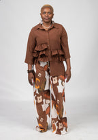 GENEVIEVE CORPORATE PANTS SET
