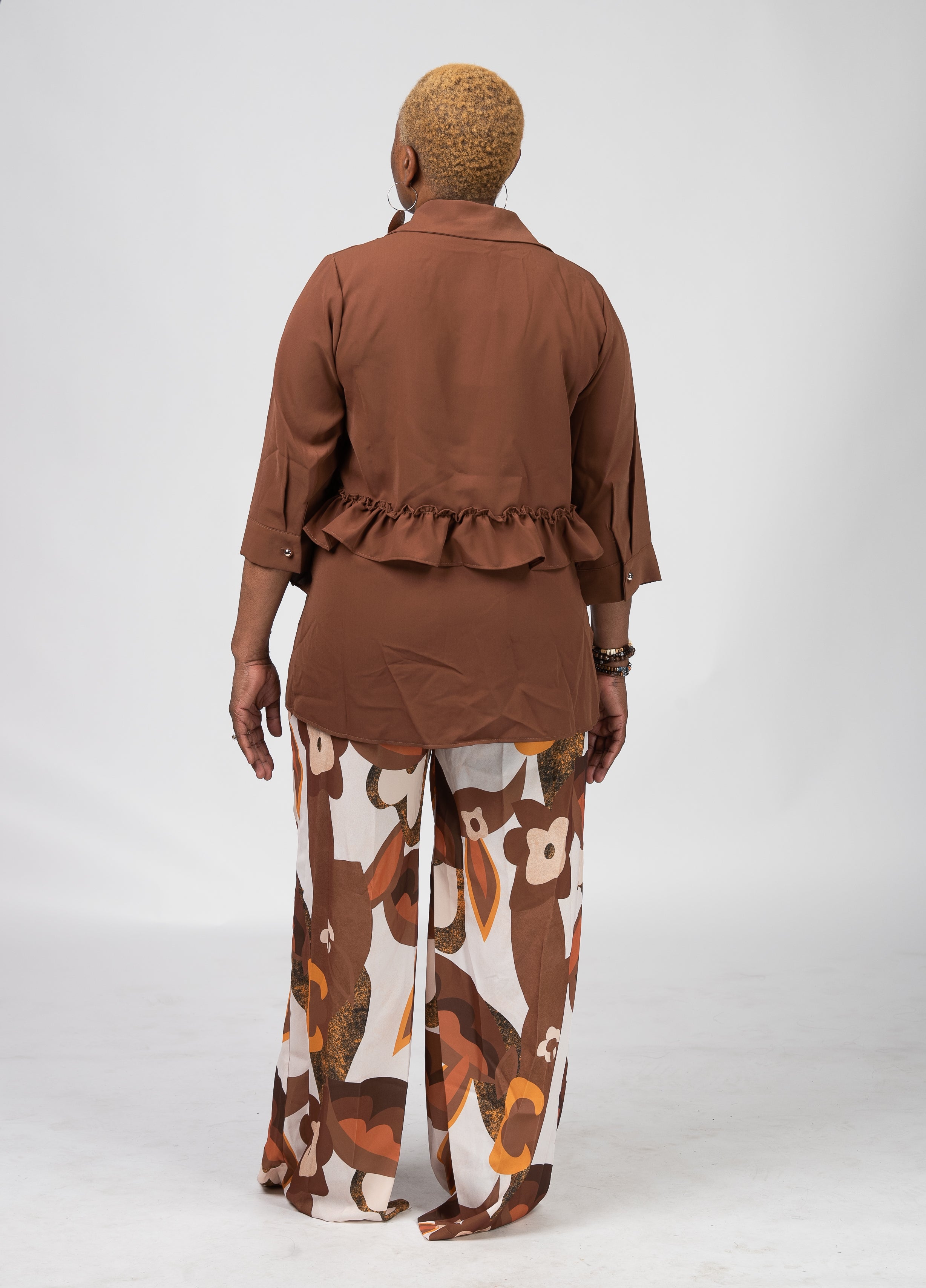 GENEVIEVE CORPORATE PANTS SET