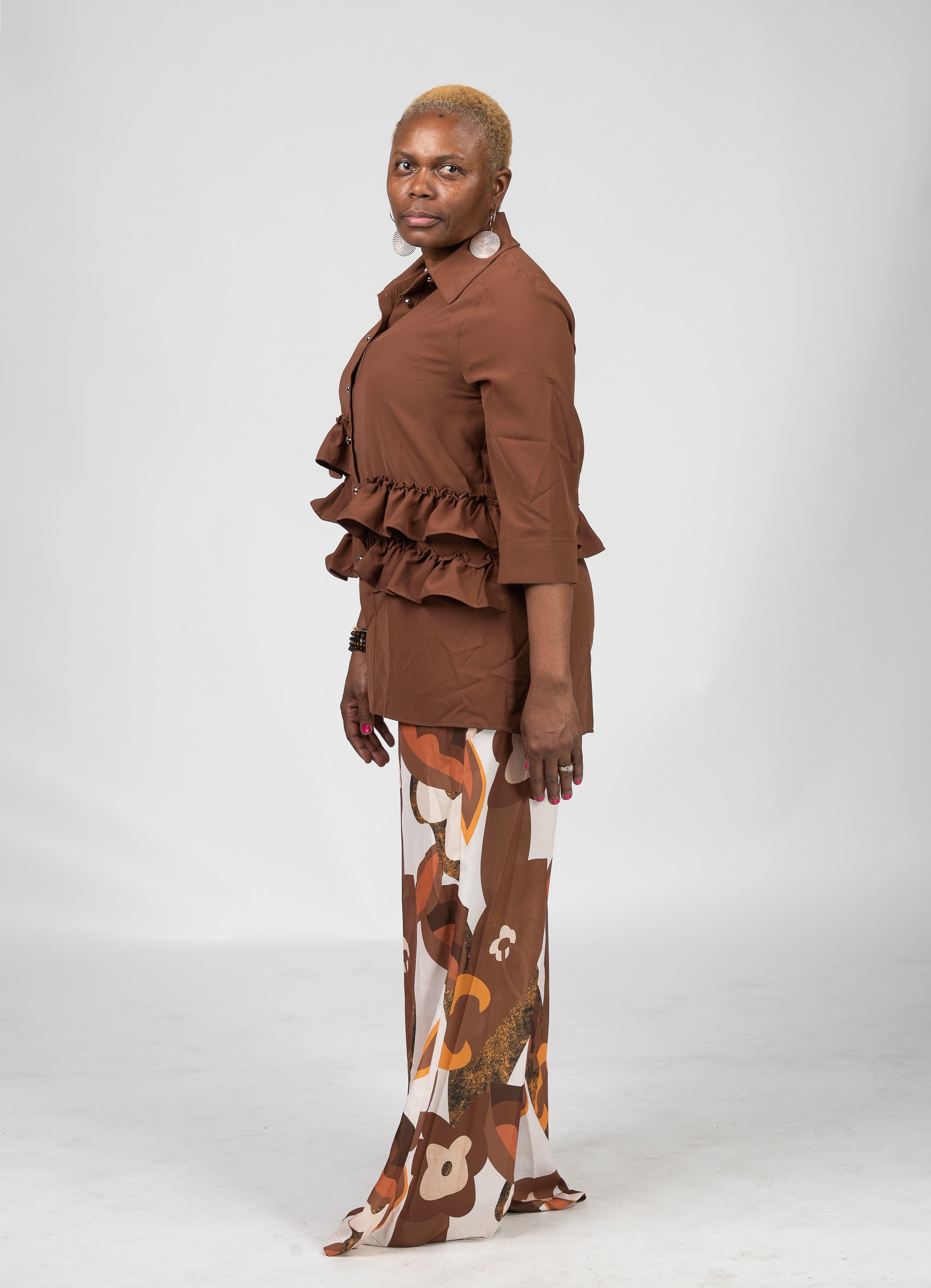 GENEVIEVE CORPORATE PANTS SET