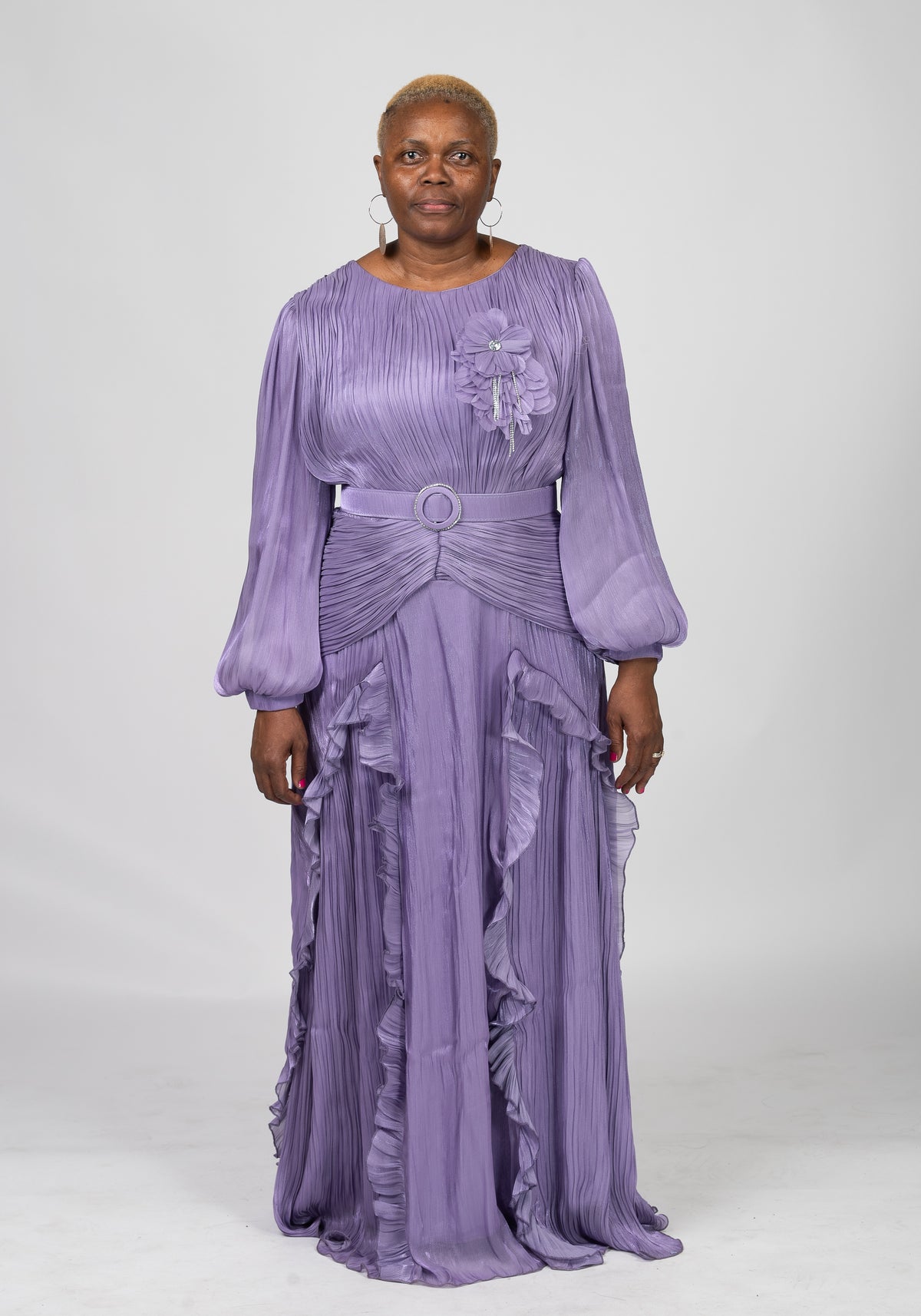Lori Luxury Dress with belt