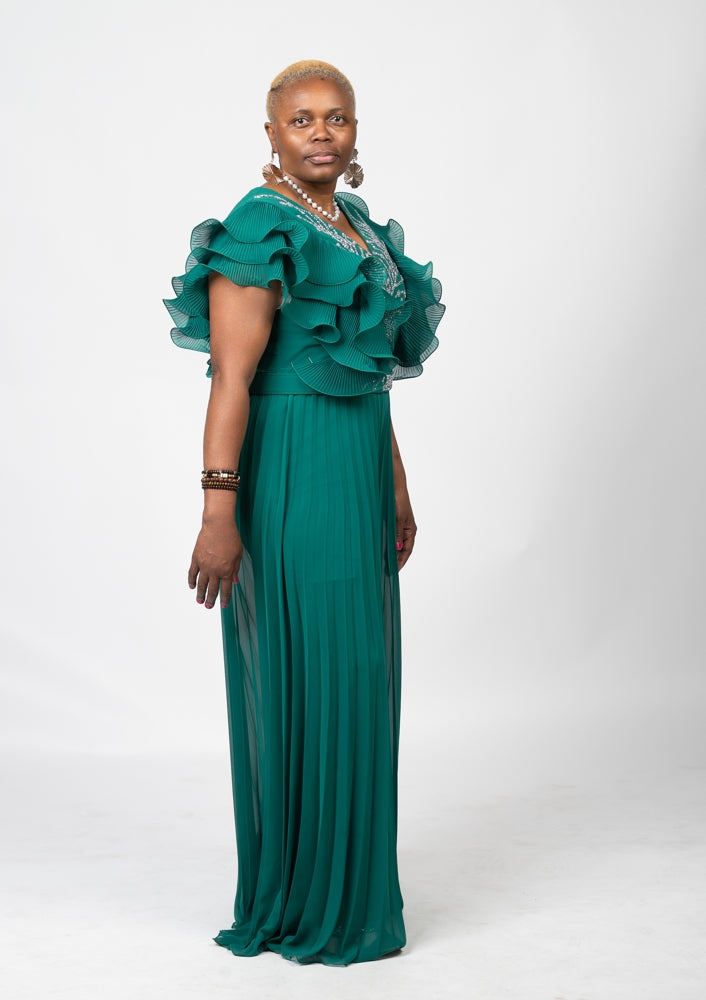 VICKY PLEATED JUMPSUIT