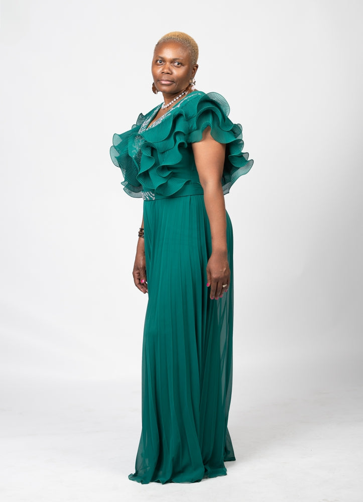 VICKY PLEATED JUMPSUIT
