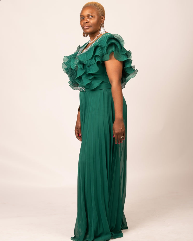 VICKY PLEATED JUMPSUIT