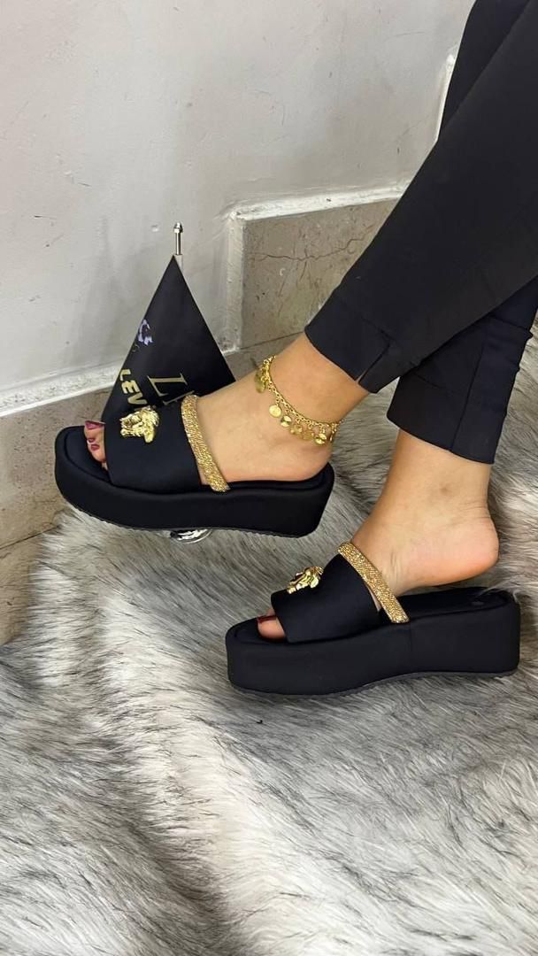 women's trendy breathable platform slippers