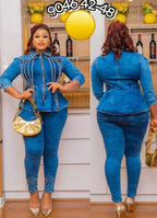 GRACE DENIM SET