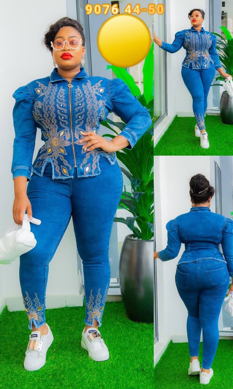 SIMPLE BEAUTY DENIM SET