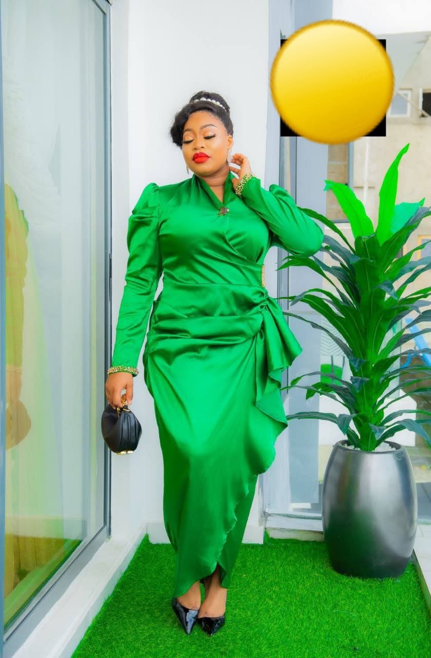 KCEE EMBLISHED DRESS