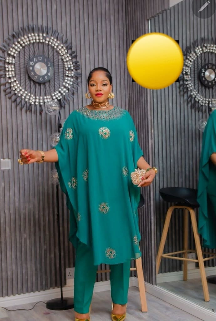 GREEN 3 PICS PANTS SET