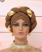 DOUBLE-LAYER TURBANS/HEADWEAR