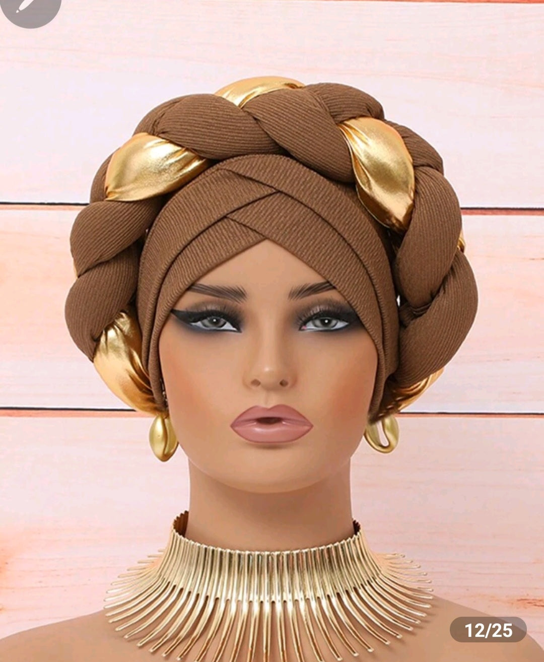 DOUBLE-LAYER TURBANS/HEADWEAR