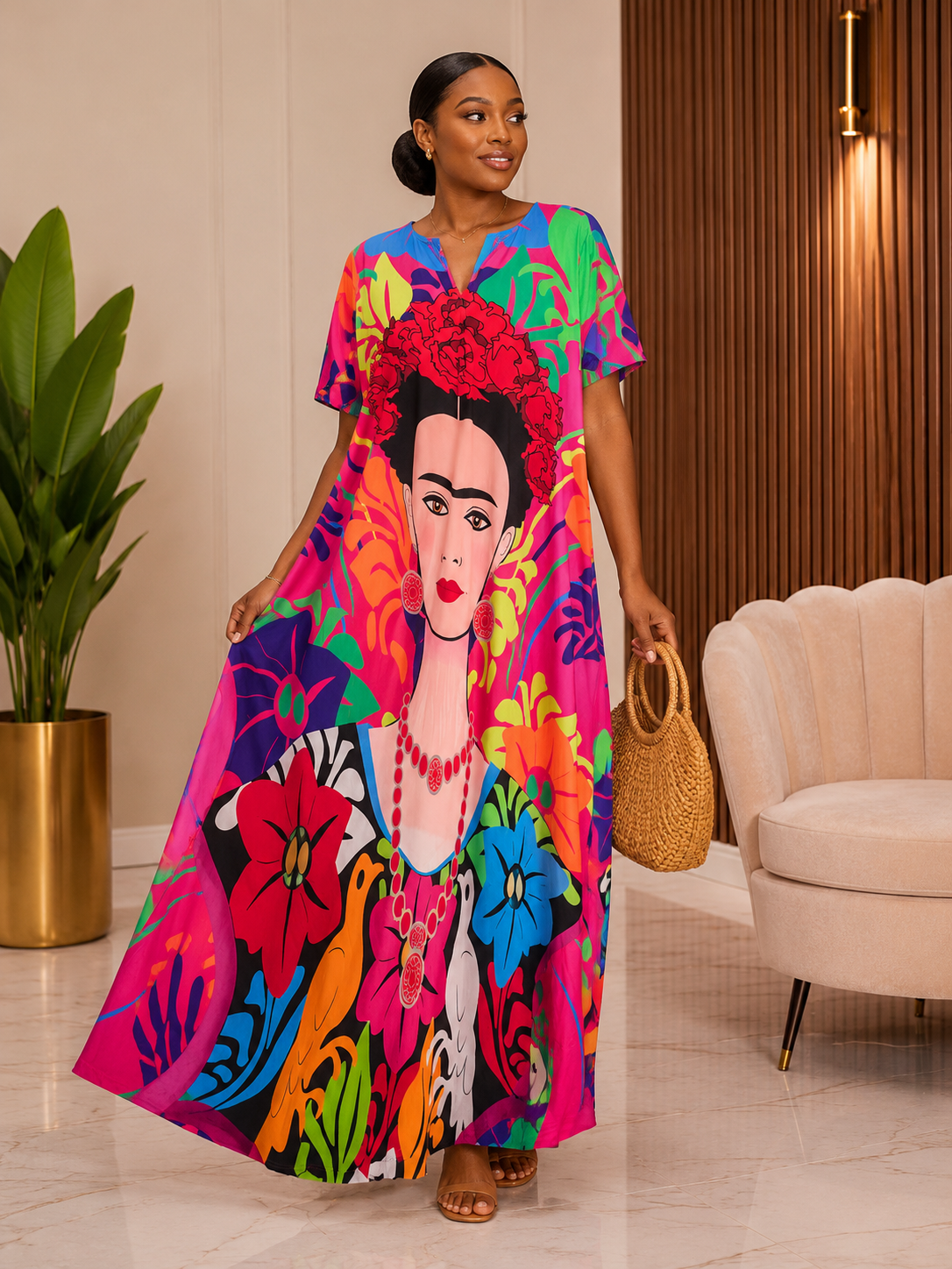 DIVA SUMMER MAXIM DRESS