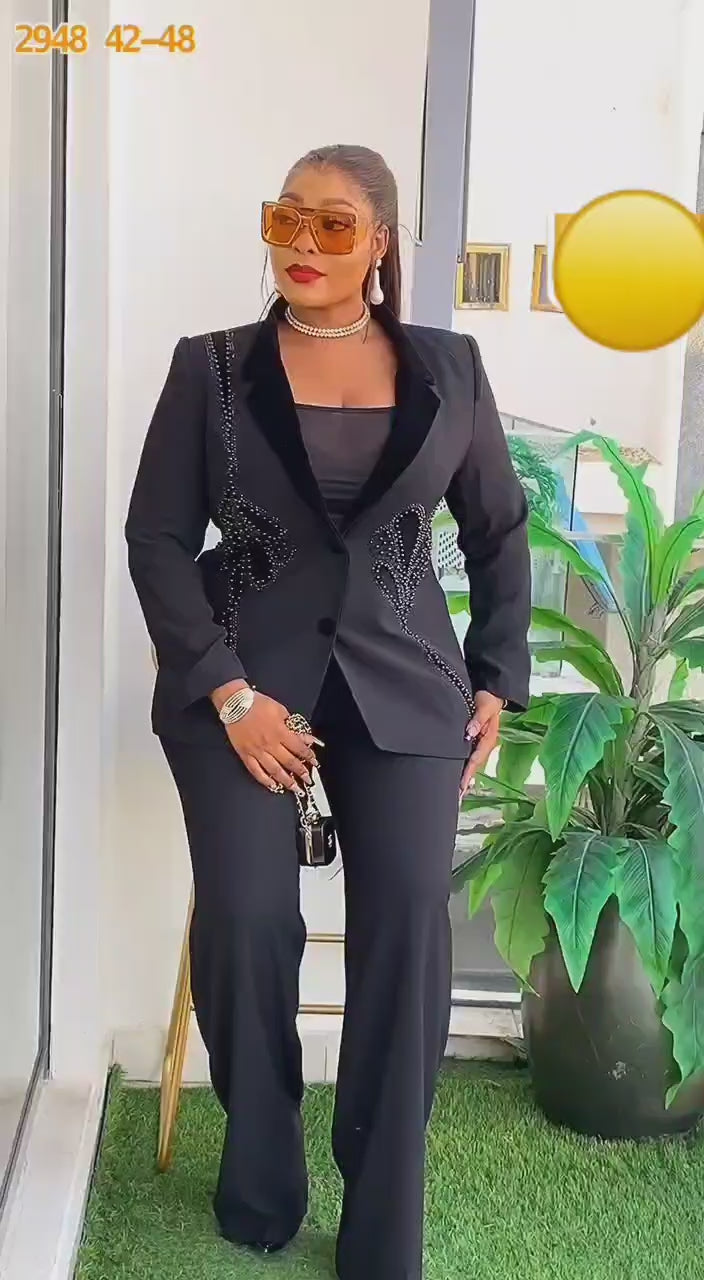 TEYANA SIGNATURE COAT SUIT