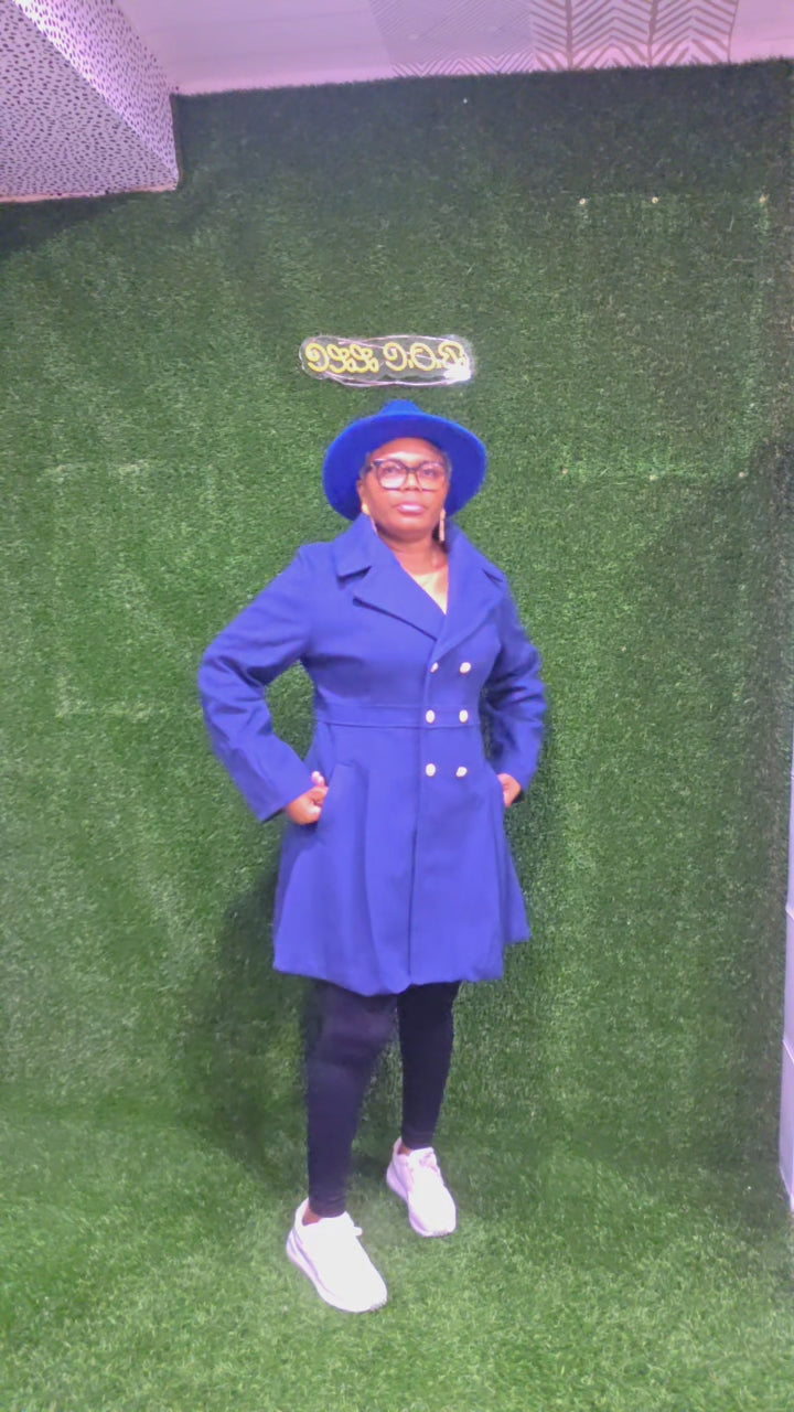 VEVE DOUBLE BUTTON OVERCOAT