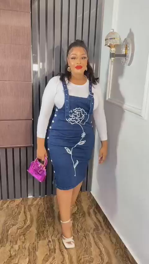 LEONA 2 PIECE DENIM SET