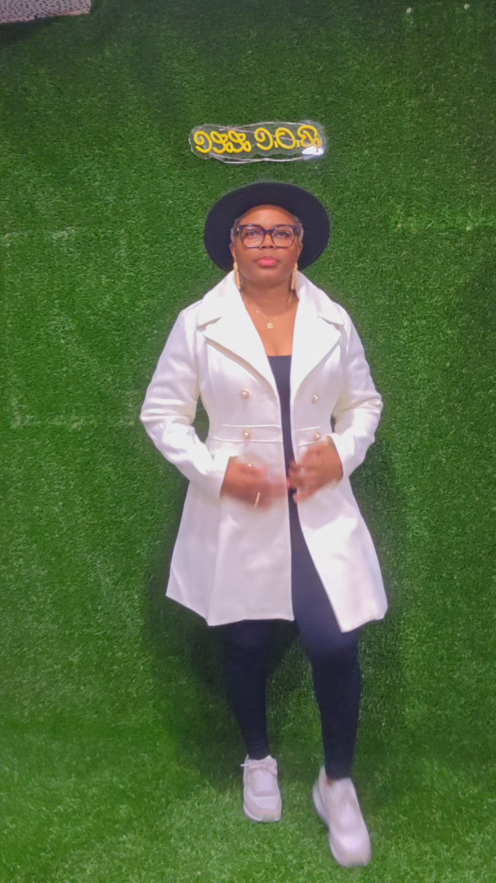 EVE DOUBLE BUTTON OVERCOAT