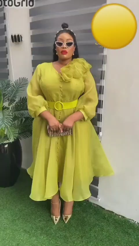CELEBRANT MIDI DRESS