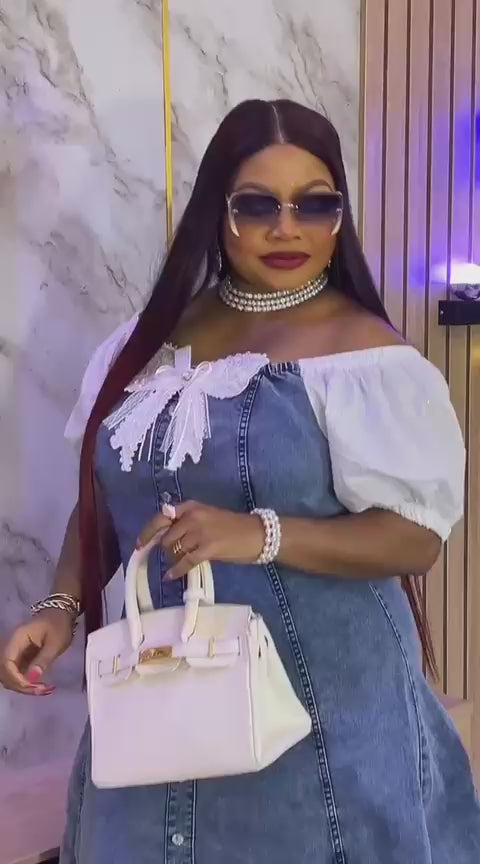 DENIM DIVA DRESS
