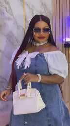 DENIM DIVA DRESS