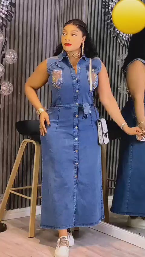 JENNIFER DENIM DRESS