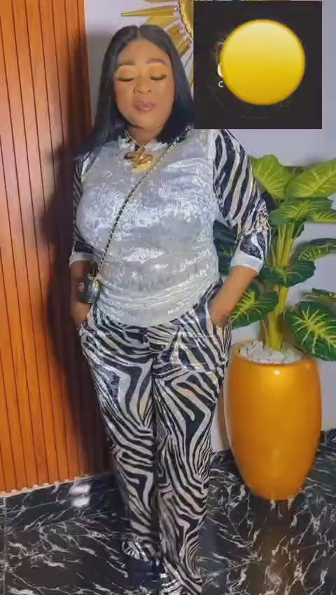 ALIA VELVET PANTS SUIT