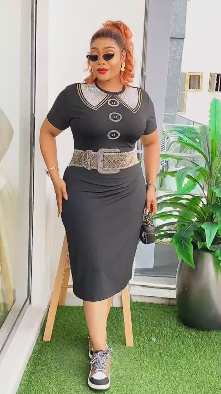 LOVE CASUAL FASHION DRESS