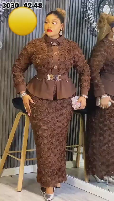 KANVEE LUXURY SKIRT AND TOP