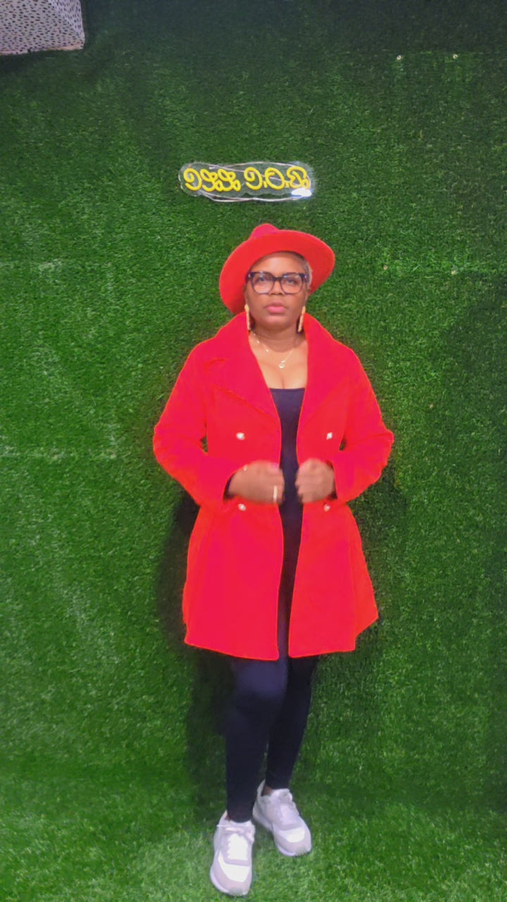 LILLY DOUBLE BUTTON OVERCOAT(COAT ONLY)